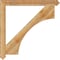 Ekena Millwork Westlake Arts & Crafts Rough Sawn Bracket, Western Red Cedar, 4"W x 44"D x 44"H BKT04X44X44WTL03RWR - alternate 3